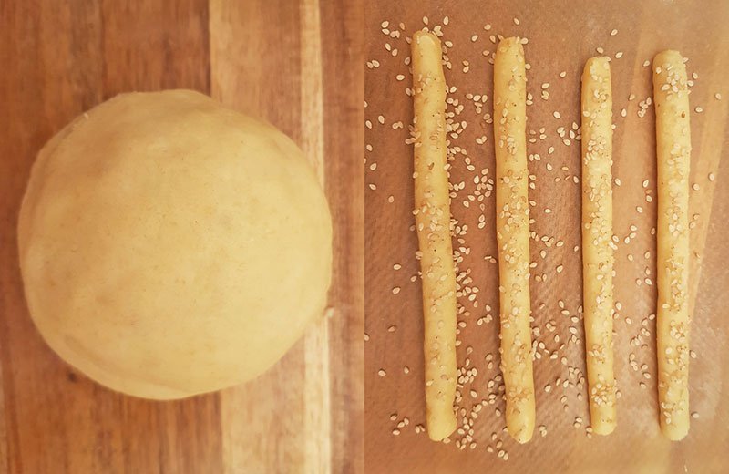 Rezept Parmesan Grissini lowcarb keto