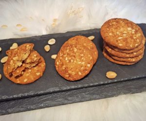 Rezept Erdnuss Karamell Cookies lowcarb keto glutenfrei
