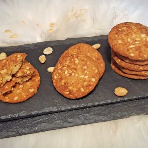 Rezept Erdnuss Karamell Cookies lowcarb keto glutenfrei