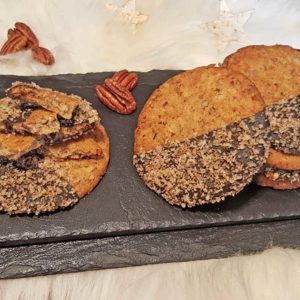 Rezept Pekannuss Vanille Cookies lowcarb keto glutenfrei