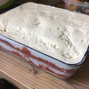 Rezept Erdbeer Tiramisu lowcarb glutenfrei