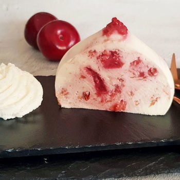 Rezept Buttermilch Quark Pflaumenterrine lowcarb kalorienarm