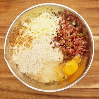 Rezept Blumenkohl Speckknödel lowcarb glutenfrei