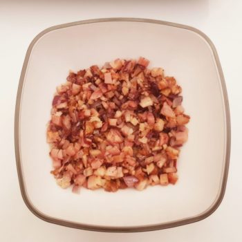 Rezept Kürbiskern Speck Brandteigkrapfen mit Paprikakraut lowcarb glutenfrei