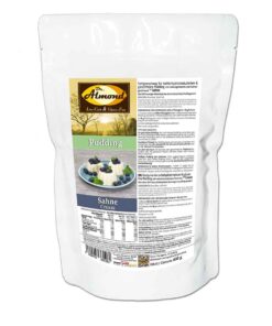 Pudding SAHNE low-carb glutenfrei keto - Puddingpulver ohne Stärke zuckerfrei laktosefrei vegan