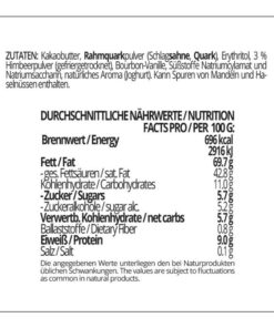 CHOKETO Low Carb & Keto Schokolade HIMBEER-JOGHURT – 3 Tafeln – handgemacht