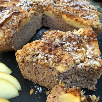 Rezept Zimt-Apfelkuchen lowcarb glutenfrei