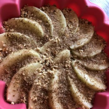 Rezept Zimt-Apfelkuchen lowcarb glutenfrei