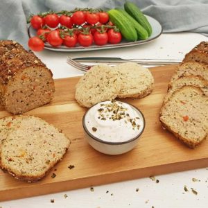 Rezept Herzhafter Hackbraten mit Kürbiskernen lowcarb glutenfrei keto