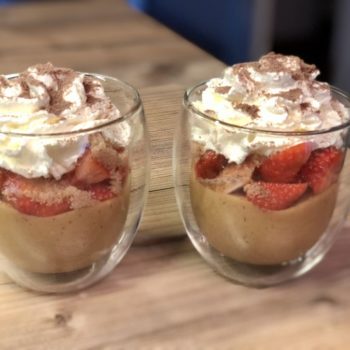 Rezept Milchkaffee Vanille Kollagencreme lowcarb glutenfrei keto
