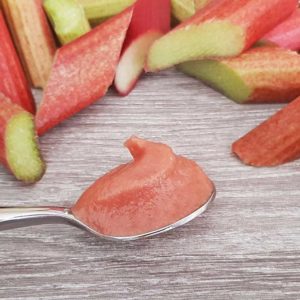 Rezept Rhaberbercreme für Torten, Desserts, Eis, Fluff lowcarb glutenfrei