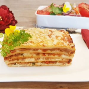 Rezept Frischkäse Gemüselasagne lowcarb glutenfrei