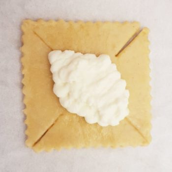 Rezept Erdbeer Rhababer Quarkschifferl lowcarb glutenfrei