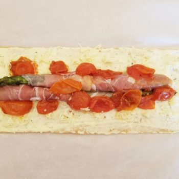 Rezept Spargel Käse Pizzastangerl lowcarb glutenfrei