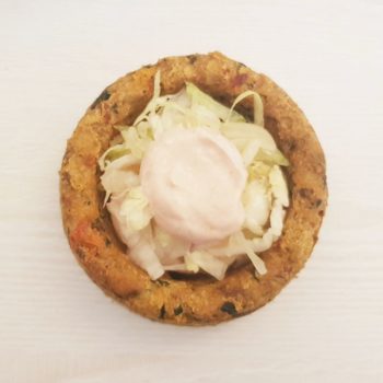 Rezept Brotküchlein gefüllt mit Joghurthähnchen lowcarb glutenfrei