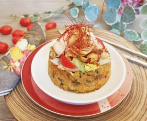 Rezept Brotküchlein gefüllt mit Joghurthähnchen lowcarb glutenfrei