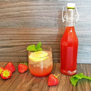Rezept Erdbeer Karamell Sirup lowcarb