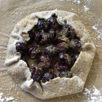 Rezept Galette mit Früchten und Kollagen lowcarb glutenfrei