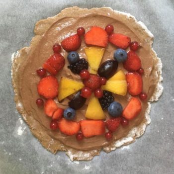 Rezept Galette mit Früchten und Kollagen lowcarb glutenfrei