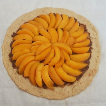 Rezept Aprikosen-Marillen Nuss Galette lowcarb glutenfrei
