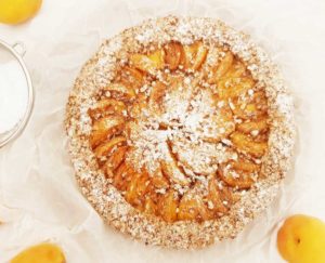 Rezept Aprikosen-Marillen Nuss Galette lowcarb glutenfrei