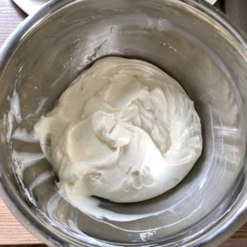 Rezept Apfel Birnen Pavlova lowcarb glutenfrei kalorienarm