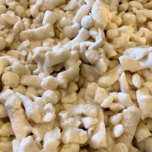 Grundrezept Quark Spätzle lowcarb glutenfrei keto