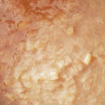 Rezept Rhabarber Karamell Sirup lowcarb