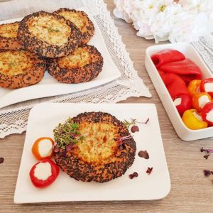 Rezept Schafkäsebrötchen lowcarb glutenfrei keto