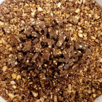 Rezept Müsli Nuss Schokoriegel keto lowcarb glutenfrei