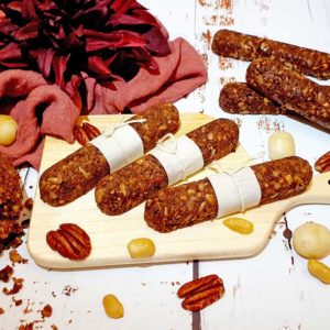 Rezept Müsli Nuss Schokoriegel keto lowcarb glutenfrei