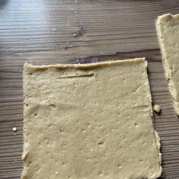 Rezept Pflaumen Pudding Taschen low carb glutenfrei keto