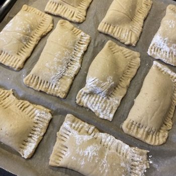 Rezept Pflaumen Pudding Taschen low carb glutenfrei keto