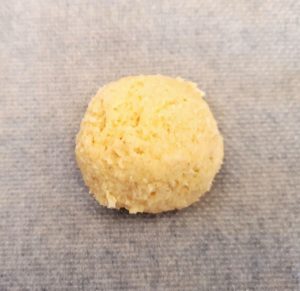 Rezept Gefüllte Birne im Mandelkleid mit Vanillesauce lowcarb glutenfrei