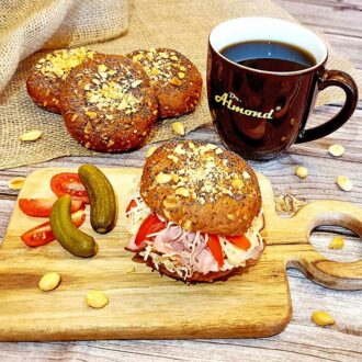 Rezept Erdnussbrötchen lowcarb glutenfrei