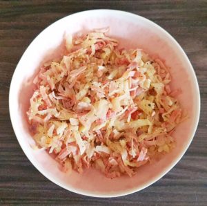 Rezept Kohlrabi Schinkenkäsekuchen lowcarb