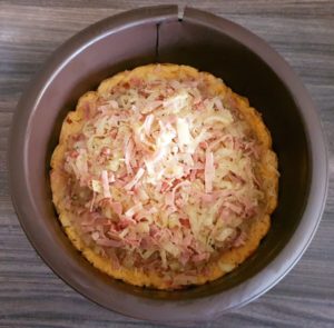 Rezept Kohlrabi Schinkenkäsekuchen lowcarb