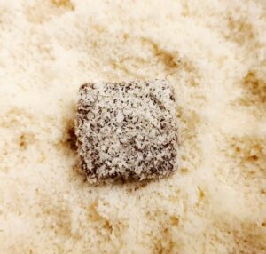 Rezept Kokoswürfel - Čupavci lowcarb keto glutenfrei