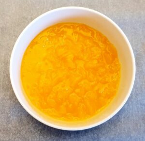 Gefüllte Mandarinen lowcarb