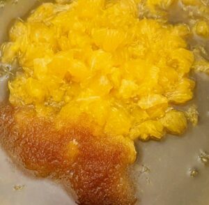 Gefüllte Mandarinen lowcarb