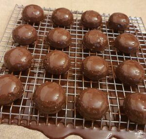 Rezept Beschwipste Pekannusskugeln lowcarb keto glutenfrei