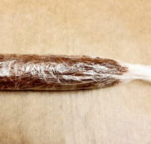 Rezept Dr. Almond Schokoladensalami lowcarb keto glutenfrei