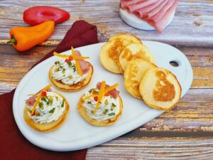 Grundrezept Mandel Blini lowcarb glutenfrei keto