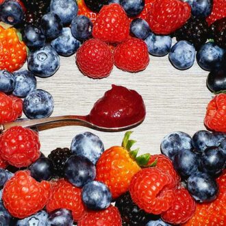 Rezept Beerencreme lowcarb glutenfrei