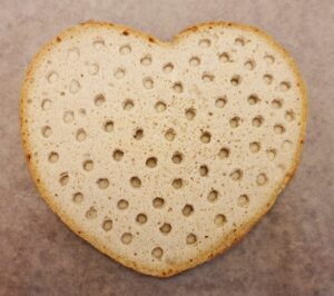 Rezept Vanille Beeren Herztorte lowcarb glutenfrei keto