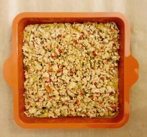 Rezept Curry Chicken Cheesecake lowcarb glutenfrei keto