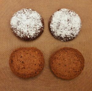 Rezept Schwarzwälder Kirsch Backrohrkrapfen lowcarb glutenfrei keto