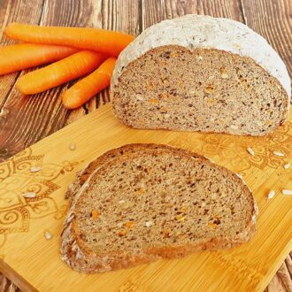 Rezept Karottenbrot lowcarb glutenfrei keto