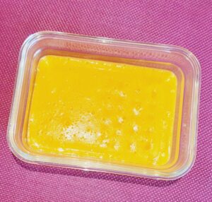 Rezept Mandarinen Himbeer Kuchenbowl lowcarb glutenfrei