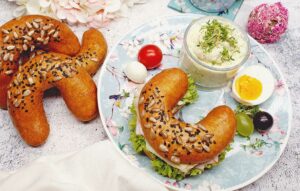 Rezept Buttermilch Kipferl Hörnchen lowcarb glutenfrei keto